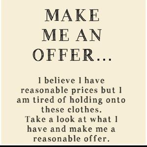Make an offer